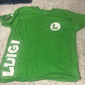 SUPER NINTENDO WORLD Green Luigi T-Shirt